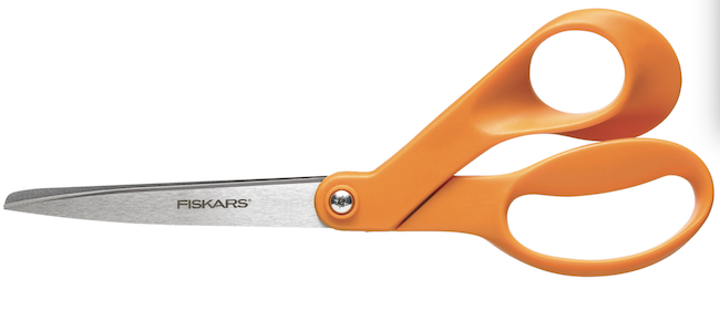 The original design of the Fiskars scissors, circa 1967. Image courtesy Fiskars.